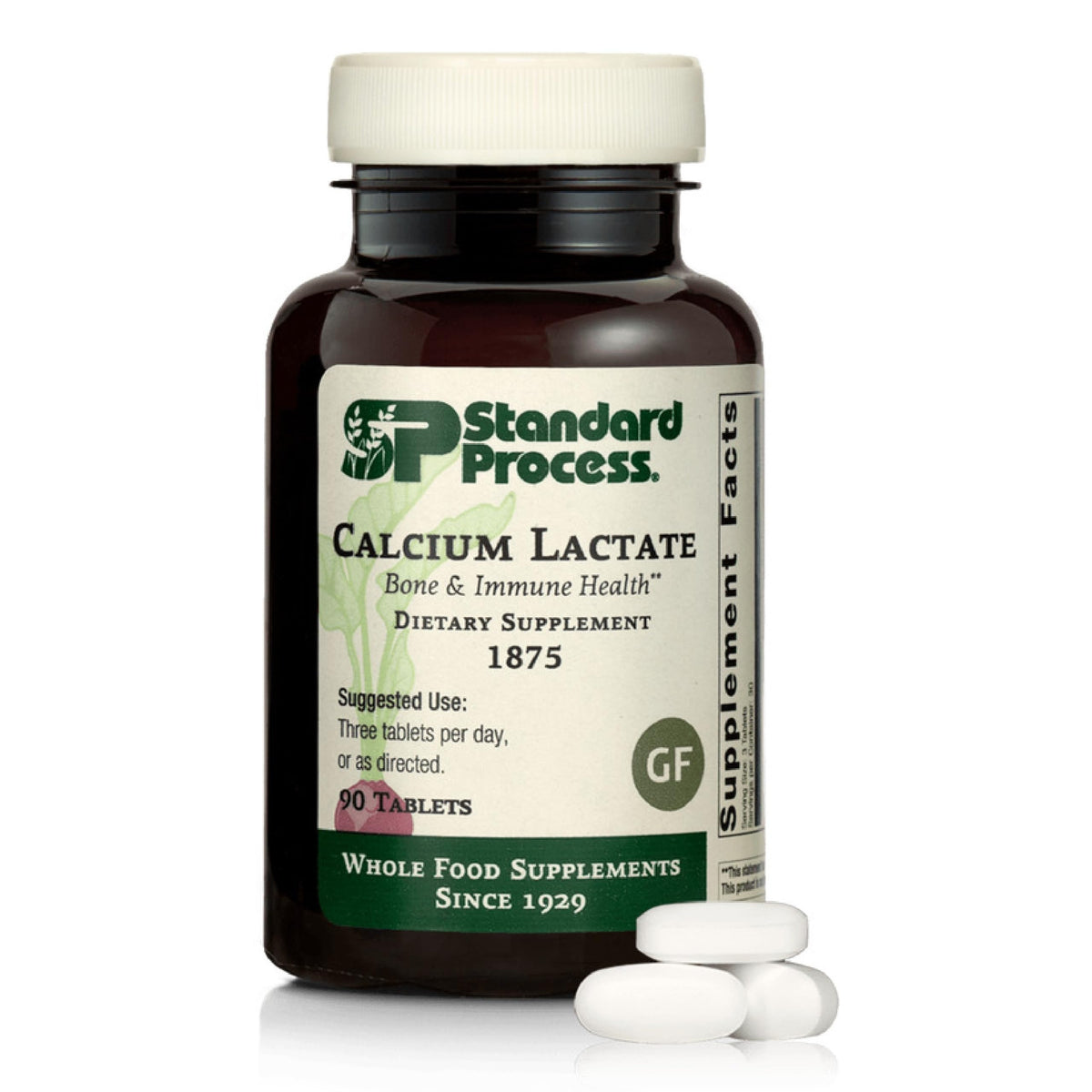 Standard Process Calcium Lactate, Bone & Immune Supplement