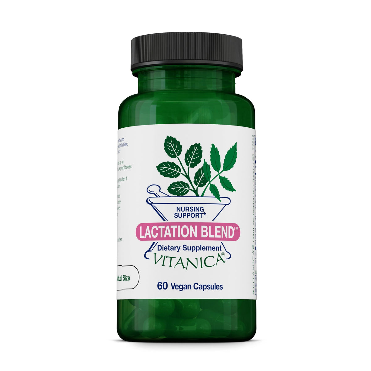 Vitanica Lactation Blend Breastfeeding Support - 60 Capsules