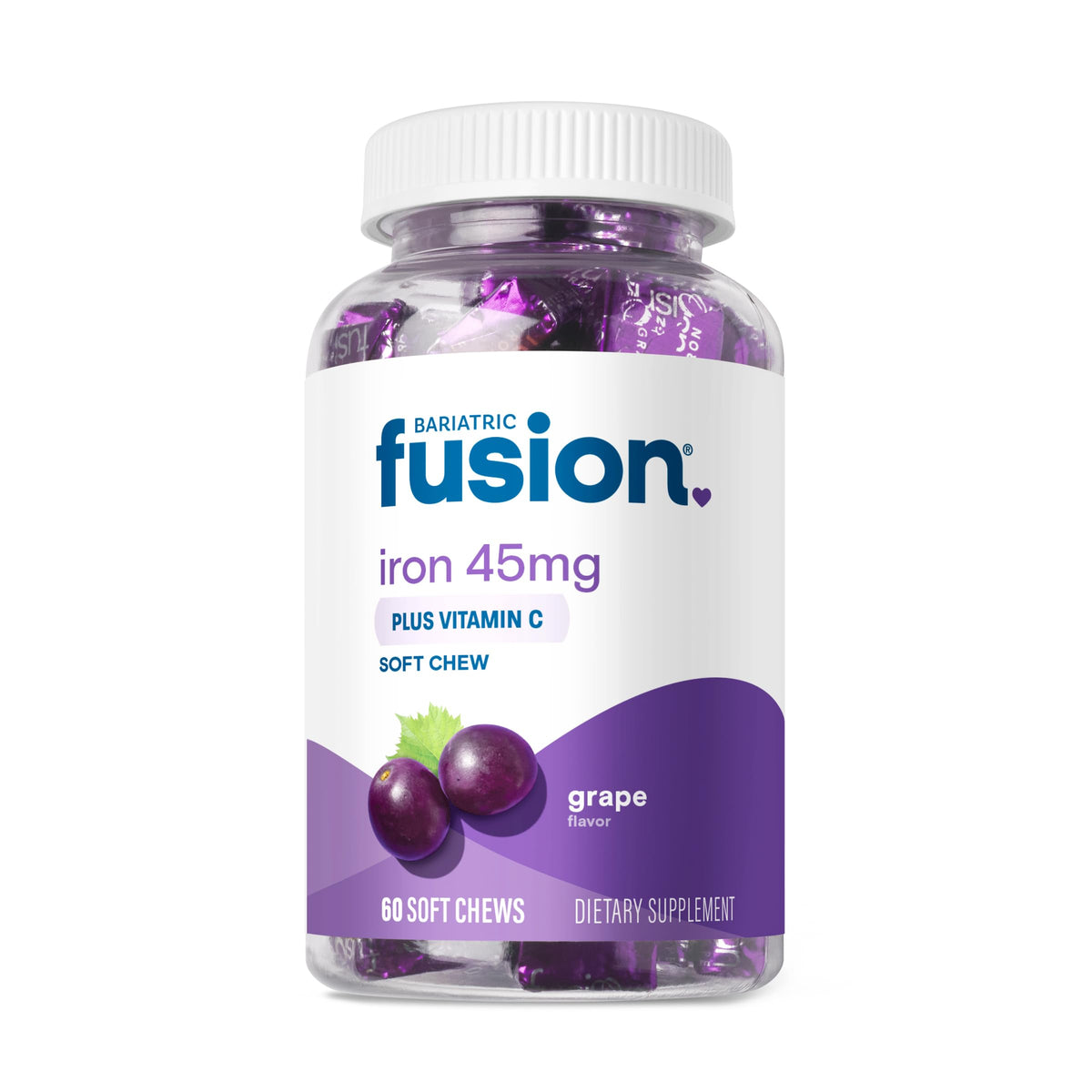 Bariatric Fusion Iron Soft Chew with Vitamin C