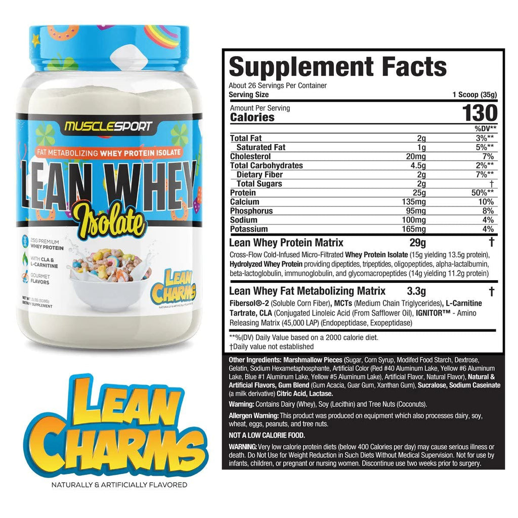 Musclesport Lean Whey Revolution™ Protein Powder - Whey Protein