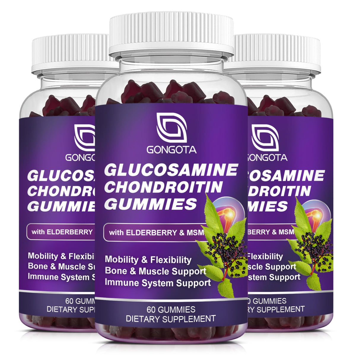 GONGOTA Glucosamine Chondroitin Gummies