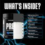 NutraBio Pre-Workout Powder Blue Raspberry - 20.8 oz - image 3