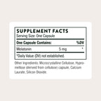 THORNE Melaton-3 5 mg Melatonin Supplement - 60 Capsules - image 2