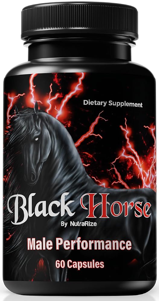 NutraRize Black Horse for Men - 60 Capsules