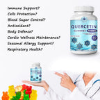 CARE 4 HARMONY Quercetin Gummies with Bromelain, Zinc & Vitamin D3 - 120 Count - image 3