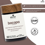 AKSHAR Ayurveda Bacopa Monnieri 500mg Brahmi Supplement - 60 Capsules - image 2