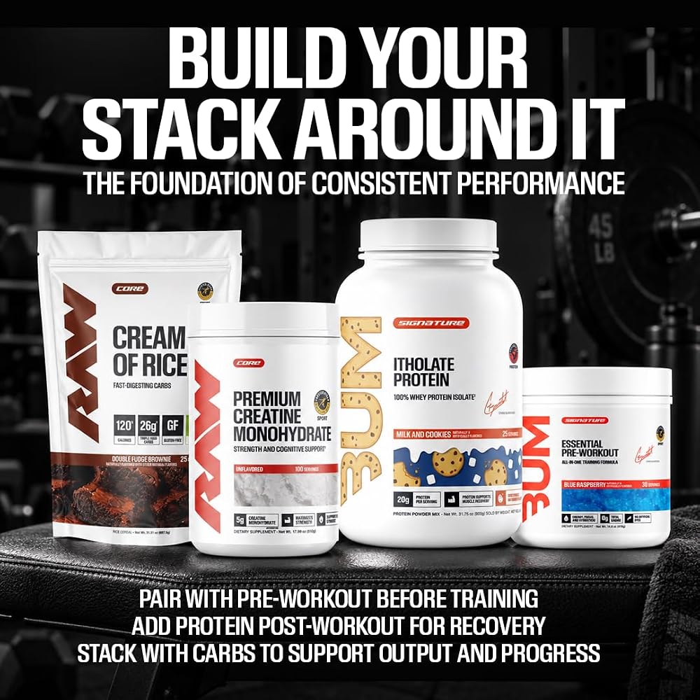 RAW Nutrition Creatine Monohydrate Powder