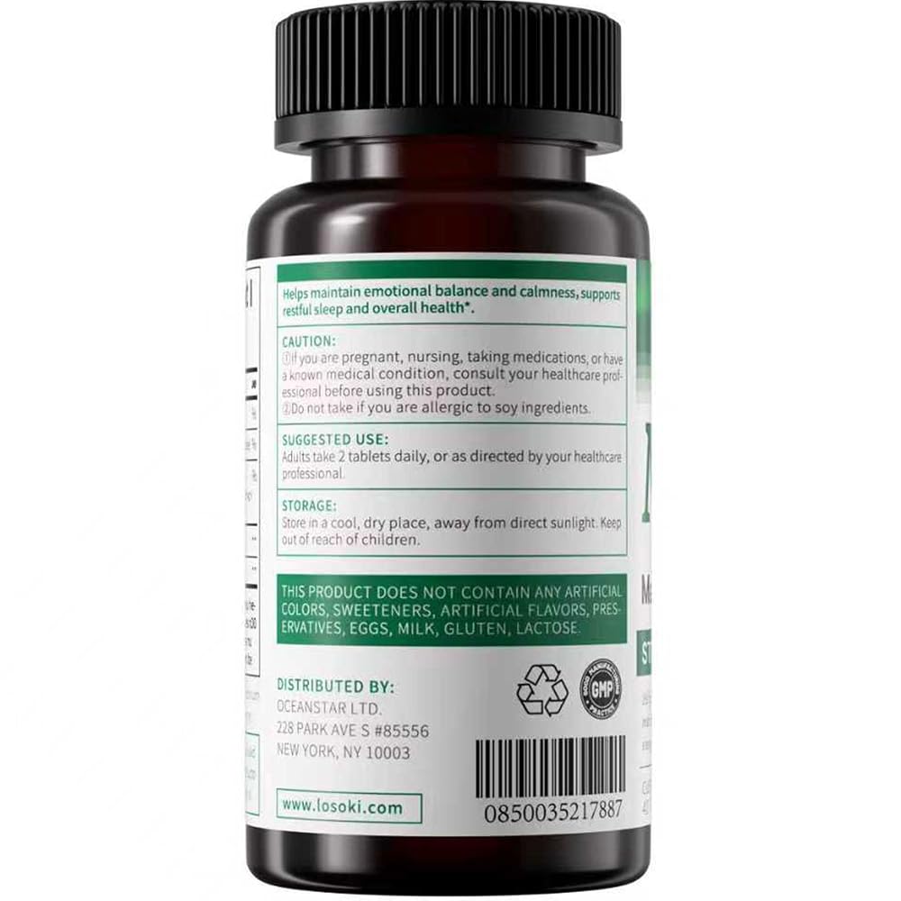 Losoki Magnesium Complex - 60 Tablets - image 3