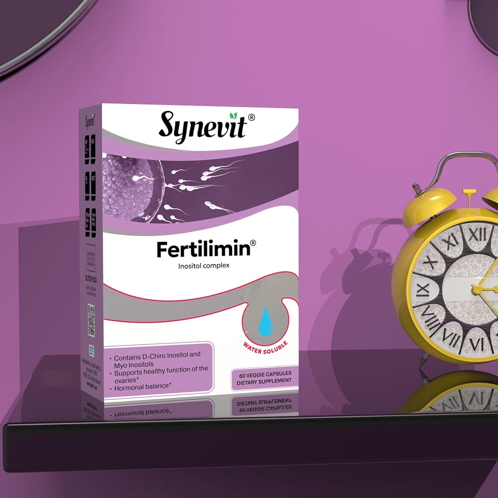 Synevit Fertilimin Fertility Supplement for Women - 60 Tablets - image 3