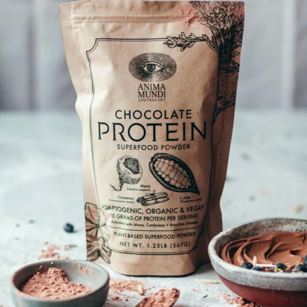 Anima Mundi Apothecary Chocolate Protein Superfood Powder - 567g - image 2