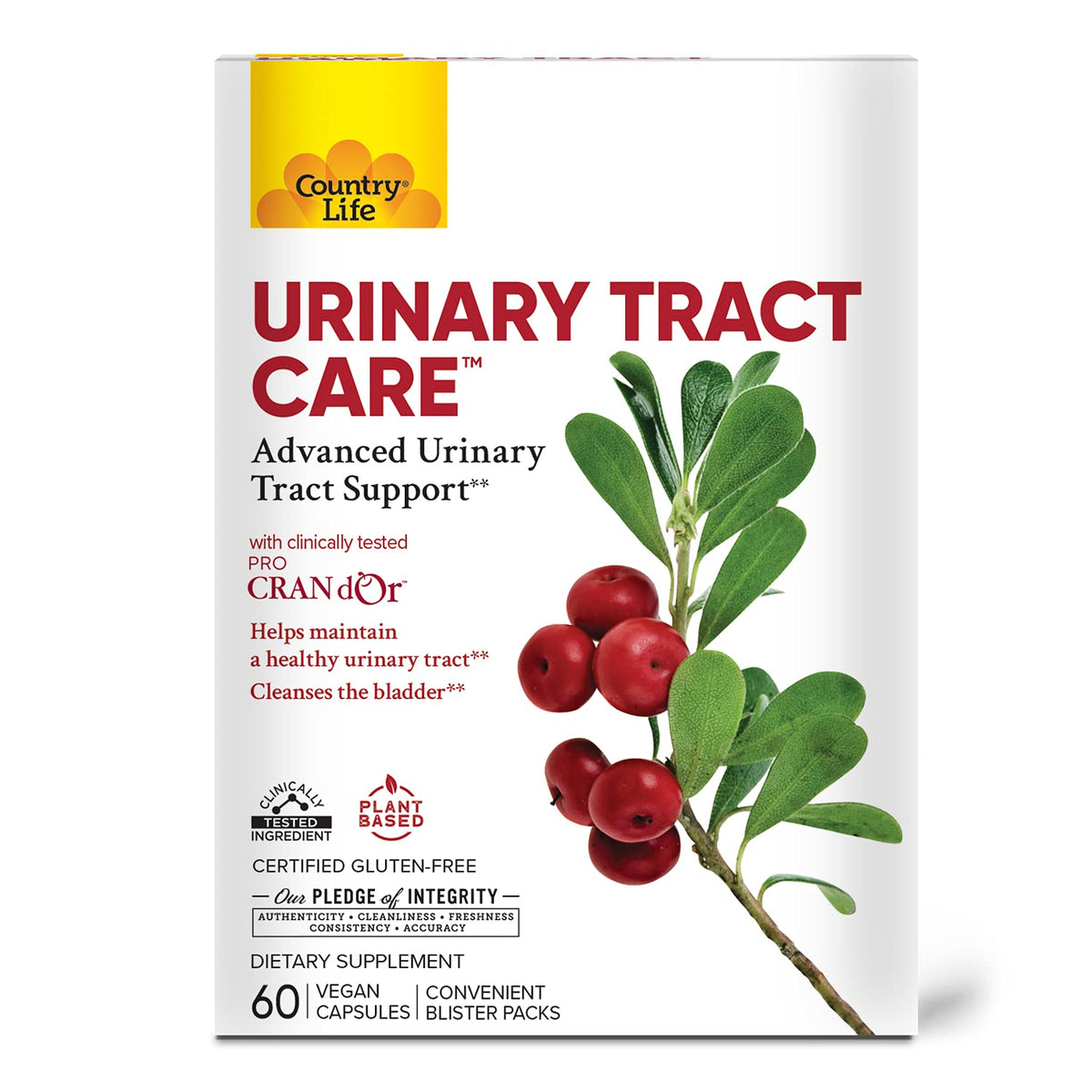 Country Life Urinary Tract Care - 60 Capsules