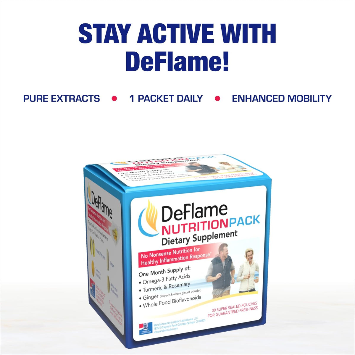 Anabolic Laboratories DeFlame Joint Support - 30 Tablets - image 8