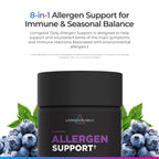Livingood Daily Allergen Support Immune Supplement - 120 Capsules - image 3
