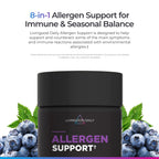 Livingood Daily Allergen Support Immune Supplement - 120 Capsules - image 3