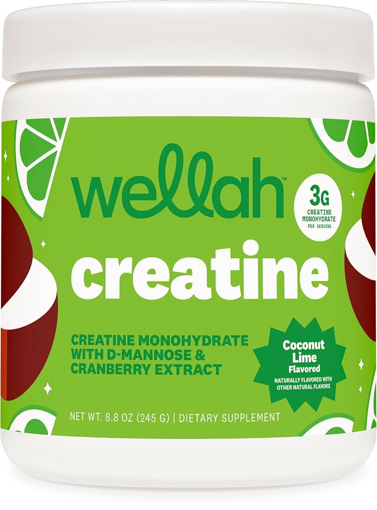 Wellah Creatine for Women - Creatine Monohydrate with Dandelion