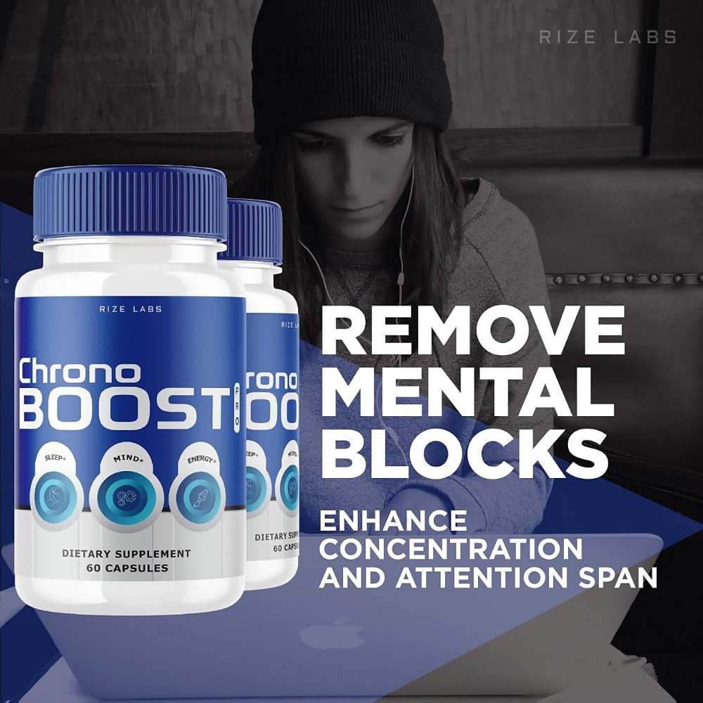 Rize Labs Chrono Boost Pro Sleep and Brain Health Capsules - 180 Count - image 5