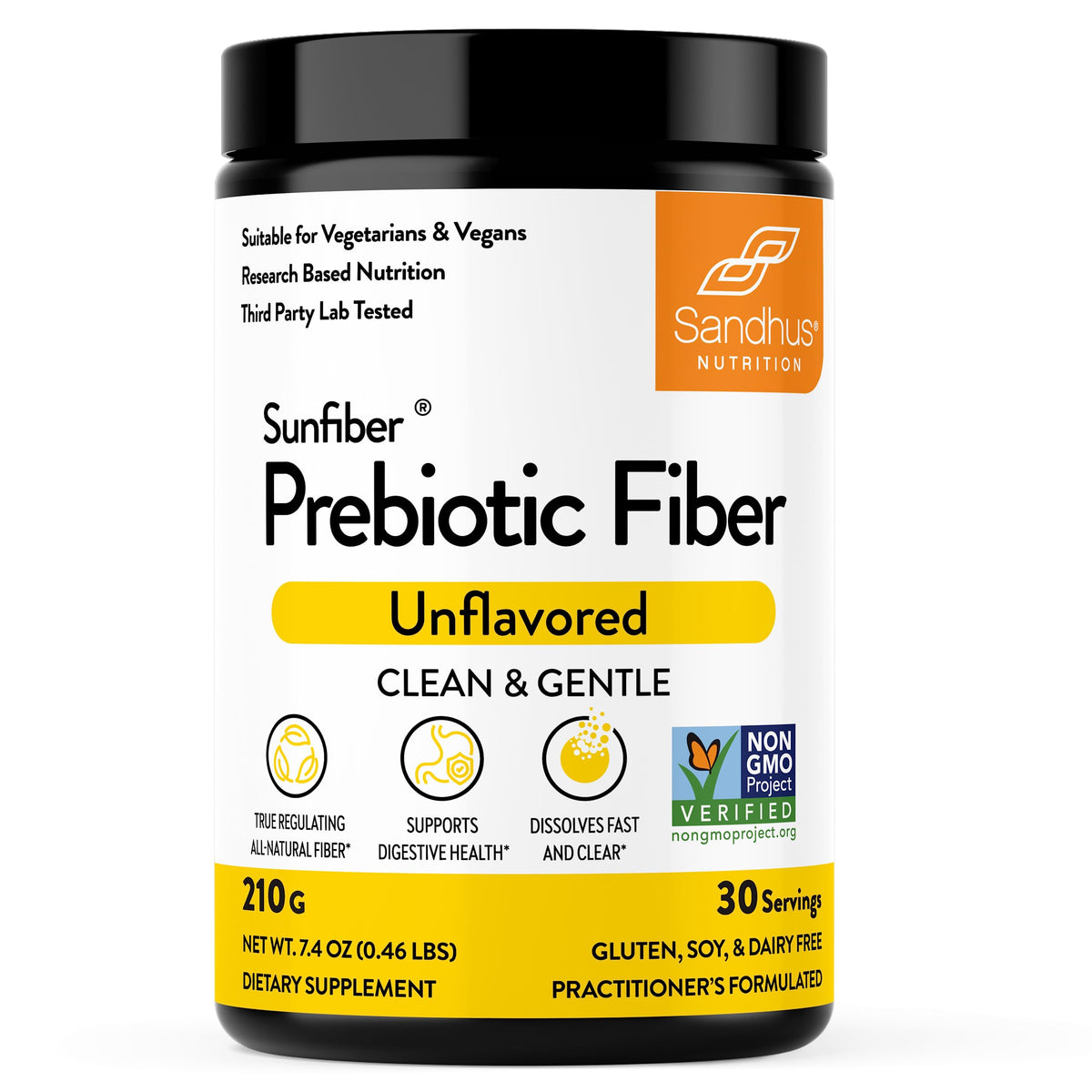 Sandhu's Prebiotic Fiber Supplement Powder - 30 Servings