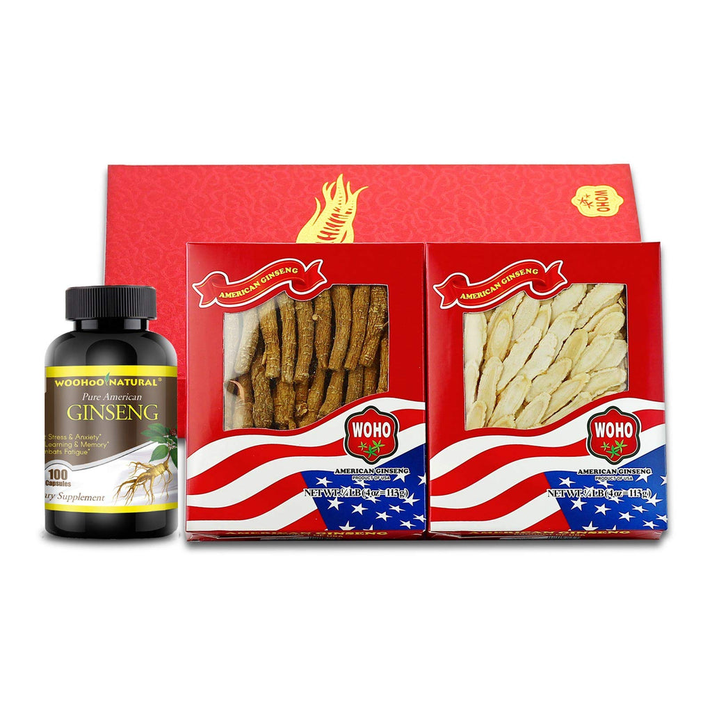 WooHoo Natural Ginseng Gift Bundle - 3 Items