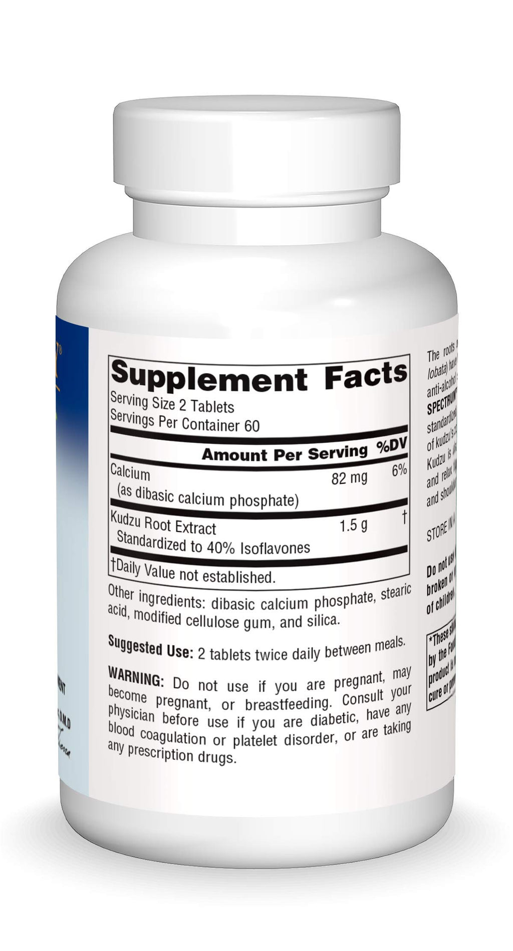 Planetary Herbals Full Spectrum Kudzu Tablets - 120 Count - image 3