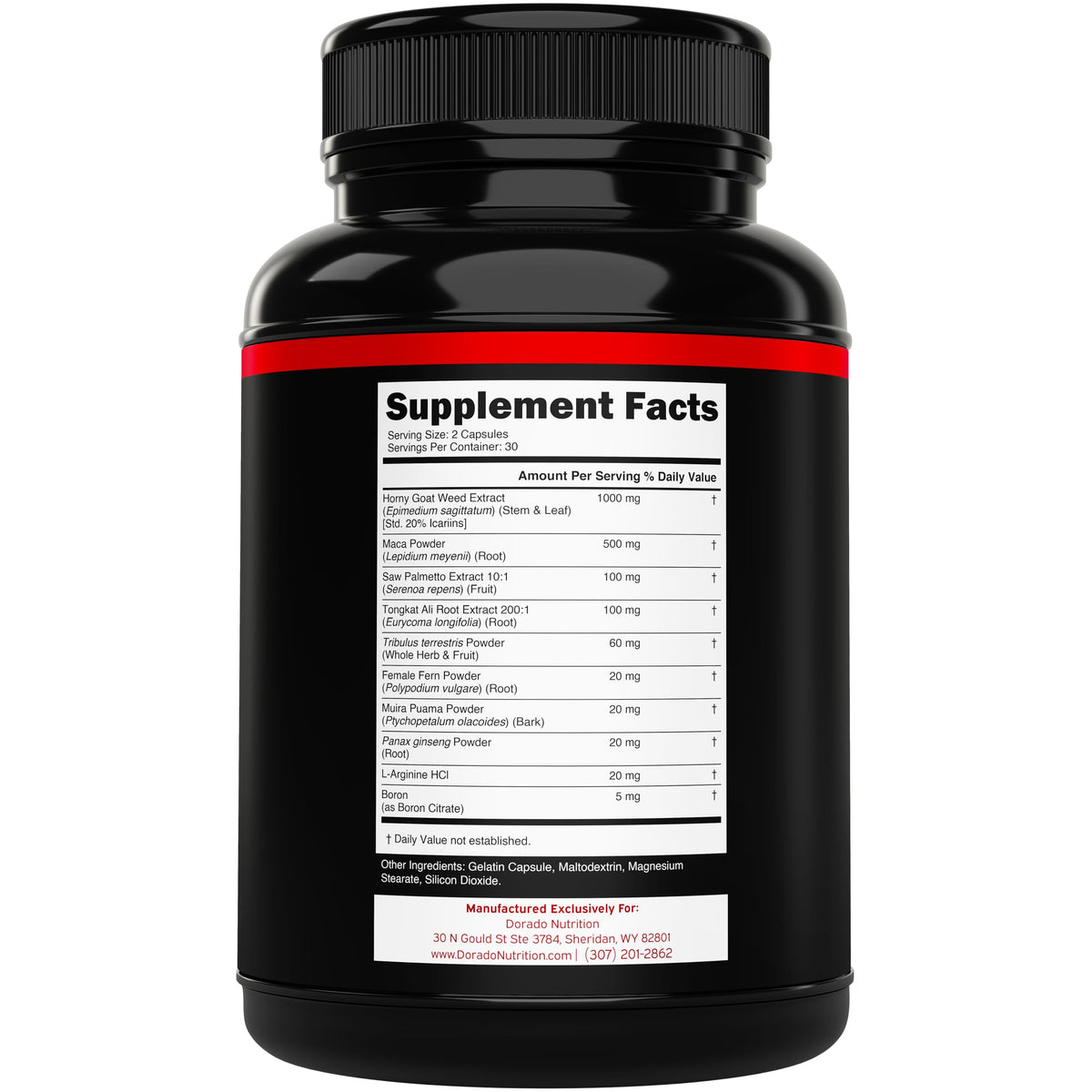 DORADO NUTRITION Horny Goat Weed - Original Formula