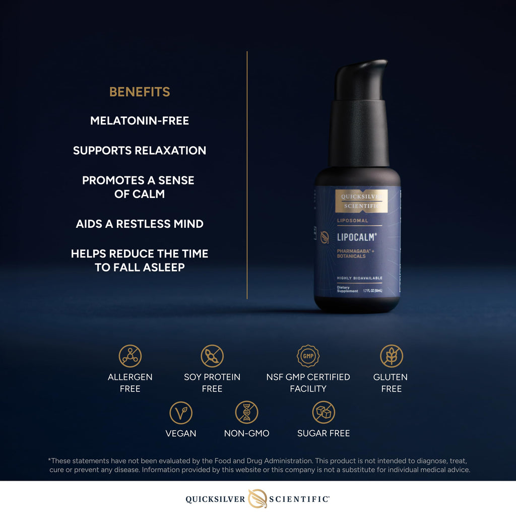 Quicksilver Scientific LipoCalm Chamomile Sleep Supplement - 50ml - image 4