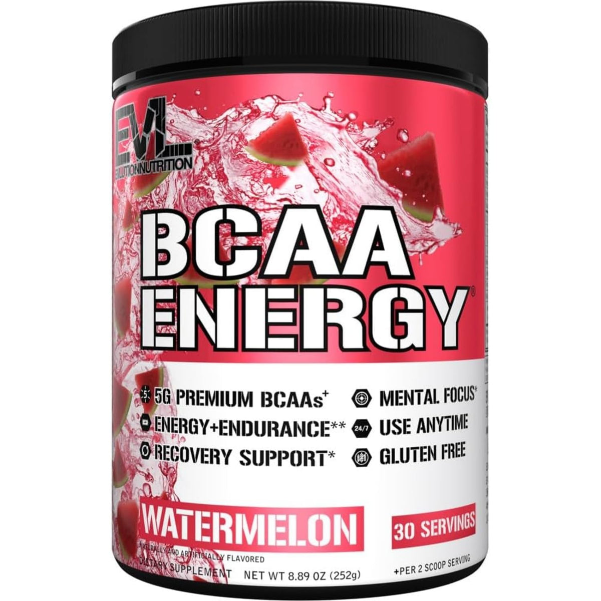 Evlution EVL BCAAs Amino Acids Powder - Rehydrating BCAA Powder Post