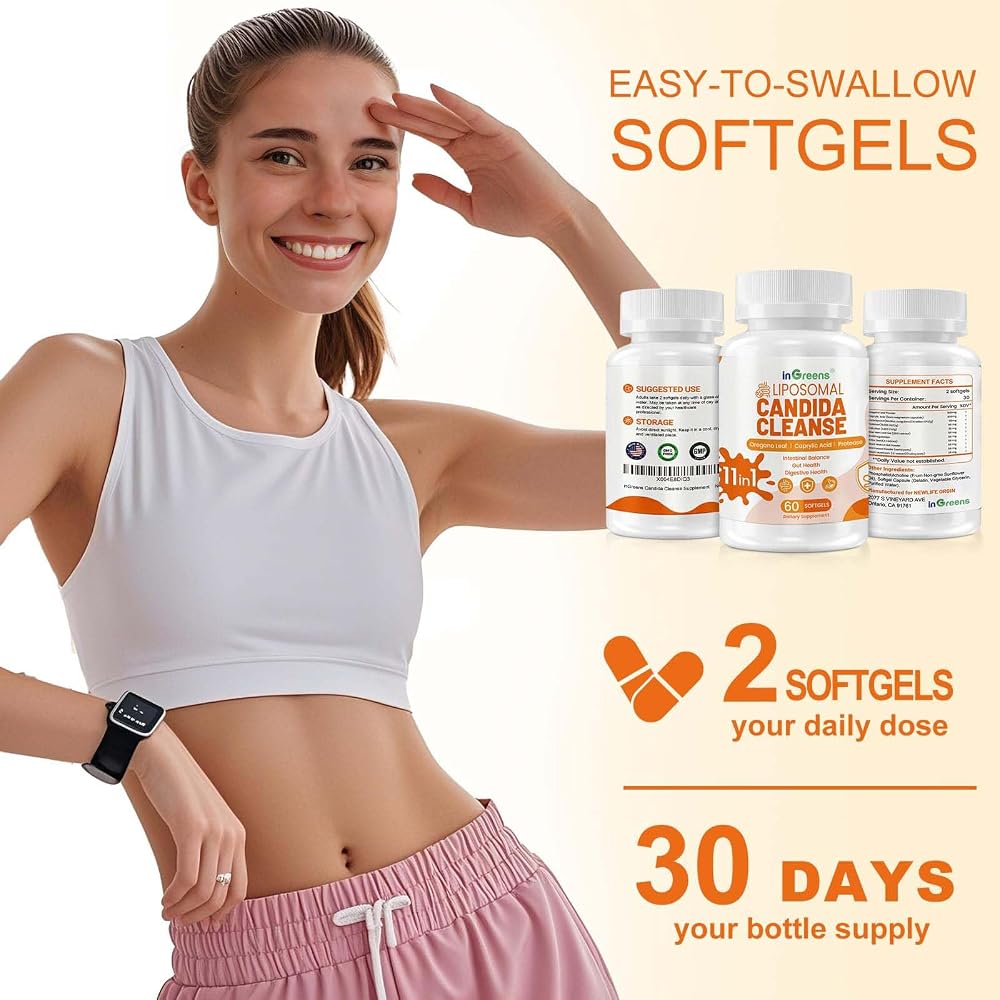 inGreens 11-in-1 Candida Support Supplement