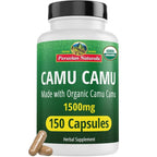 Peruvian Naturals Organic Vitamin C from Camu Camu - 150 Capsules