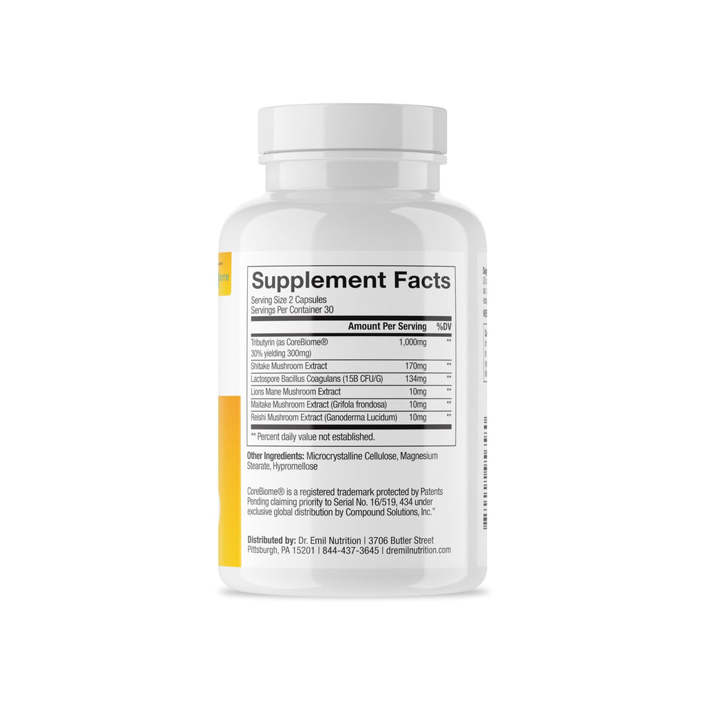 Dr. Emil Prebiotic, Probiotic & Postbiotic Complex, 60 Capsules