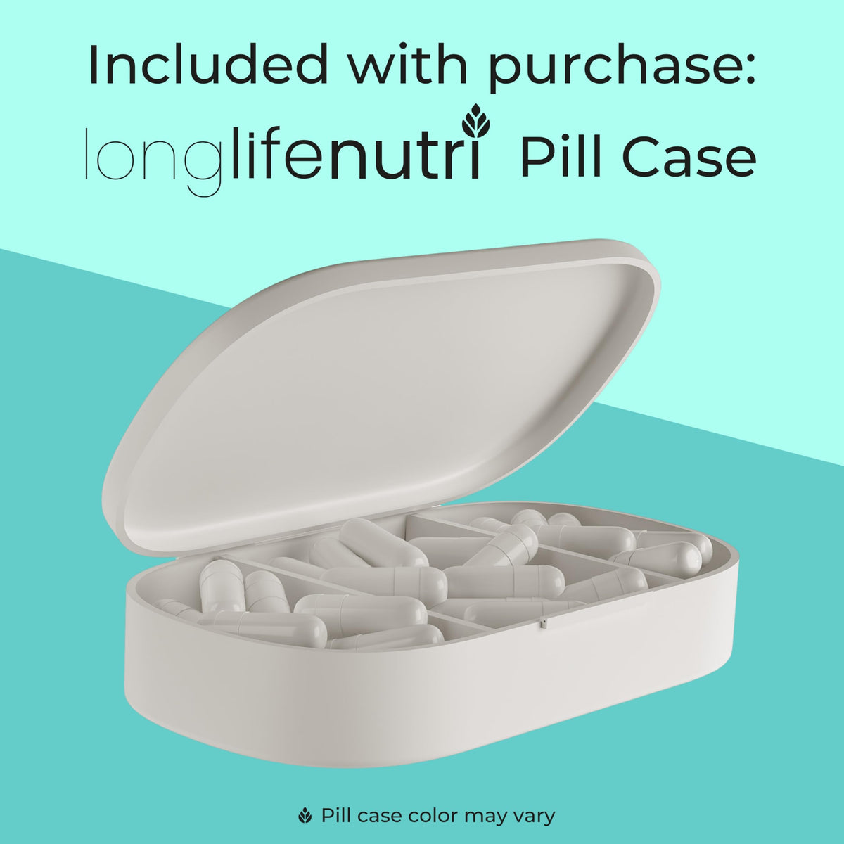 LongLifeNutri Pregnenolone 100mg Brain & Hormone Support - image 5
