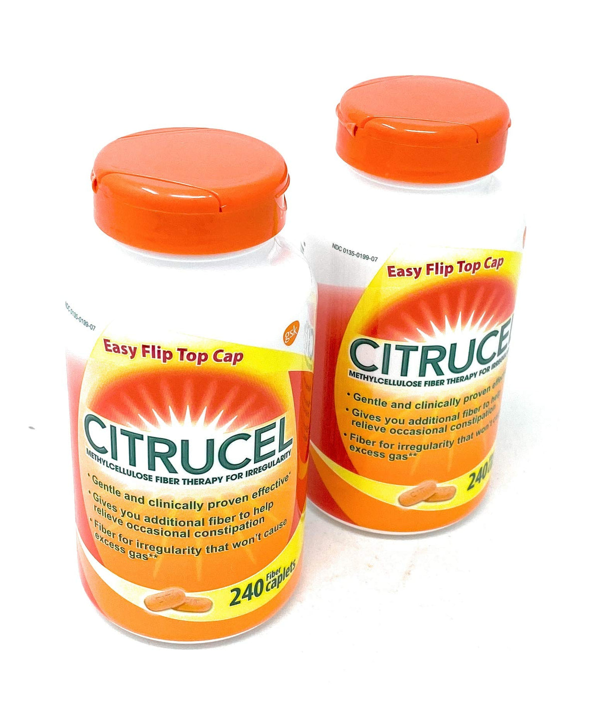 Citrucel Fiber Therapy Methylcellulose - 480 Caplets