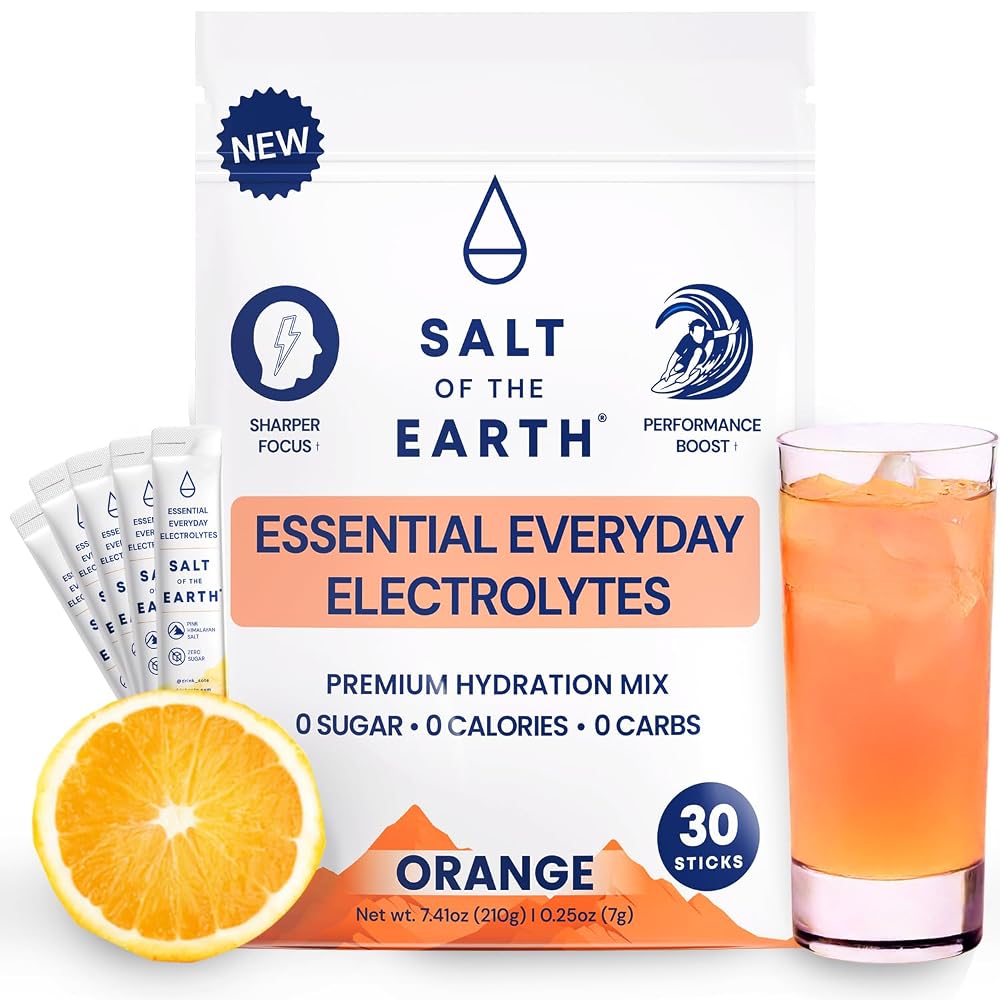 Salt of the Earth Premium Zero-Sugar Electrolyte - Made with Pink