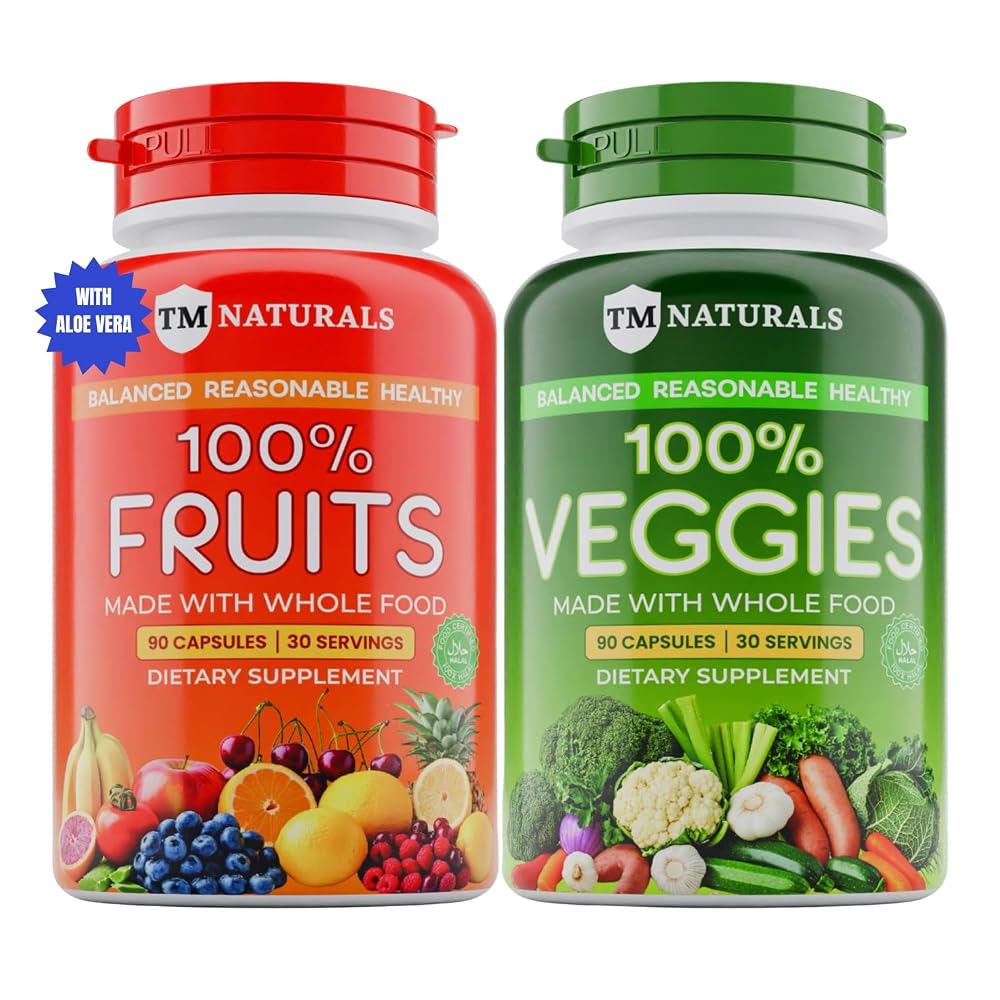 TM NATURALS Fruit and Veggies Supplement - Super Greens Men's