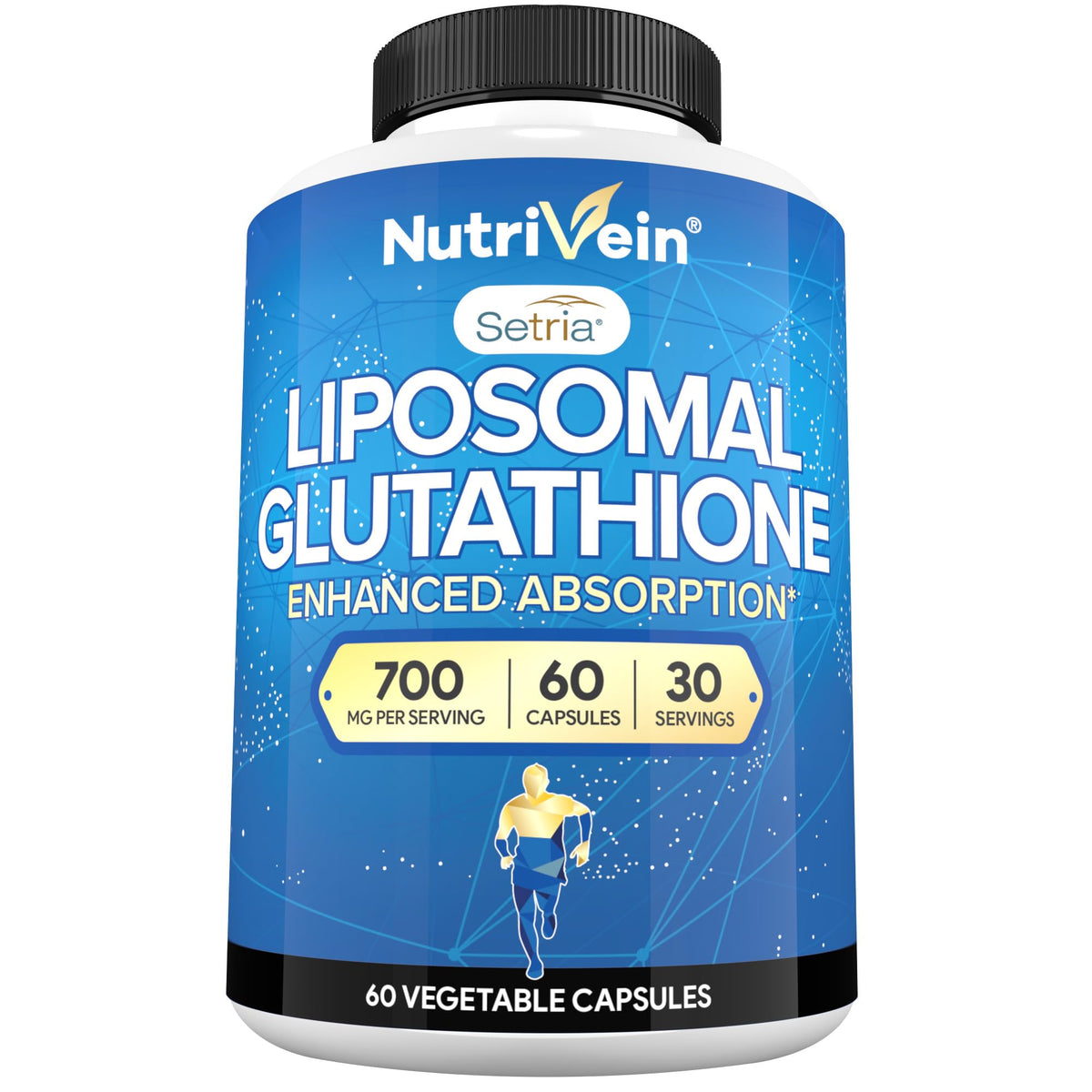 Nutrivein Liposomal Glutathione 700 mg - 60 Capsules