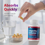 Zenith Labs Longevity Activator Anti-Aging Supplement Dietary