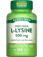 Nature's Truth L-Lysine 500mg - 130 Caplets