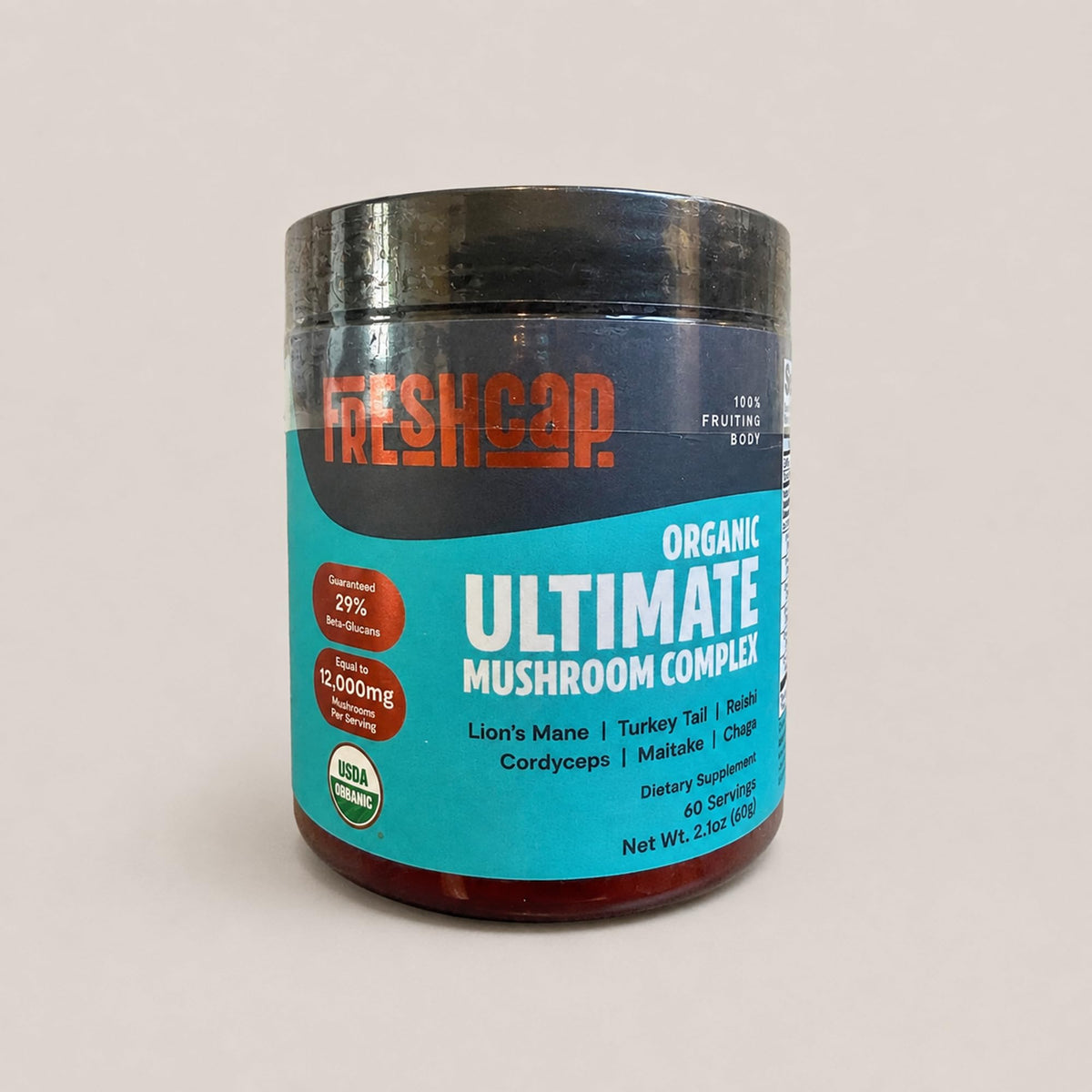 FreshCap Mushrooms Ultimate Mushroom Complex Powder - 60 Servings - image 9