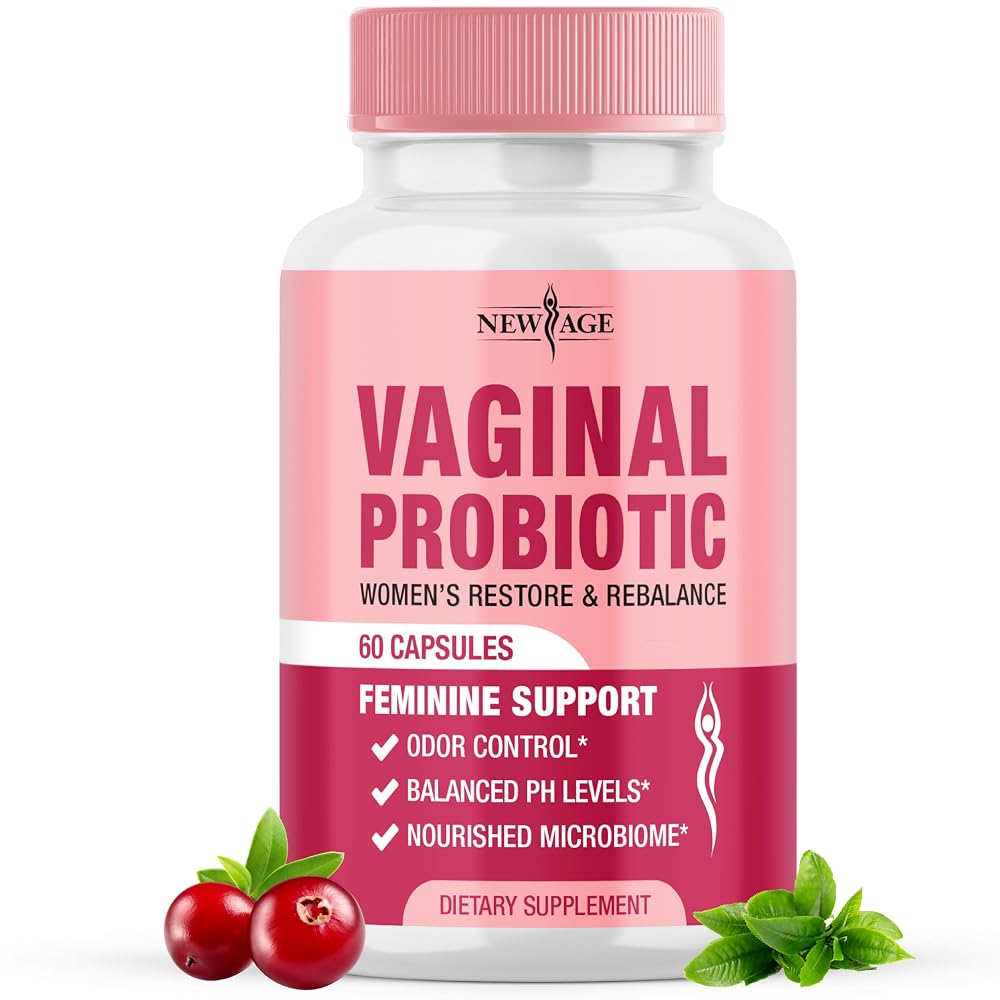 NEW AGE Vaginal Probiotics for Women with Prebiotics