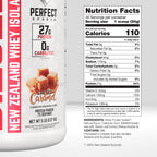 PERFECT SPORTS Diesel Whey Protein Isolate Salted Caramel - 5 lb - image 2