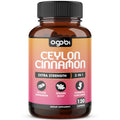 agobi Ceylon Cinnamon Capsules with Ginger & Turmeric - 120 Capsules