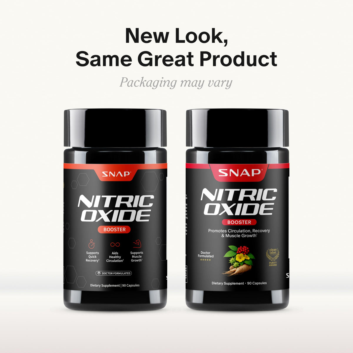 Snap Supplements Nitric Oxide Booster - 90 Vegan Capsules - image 9
