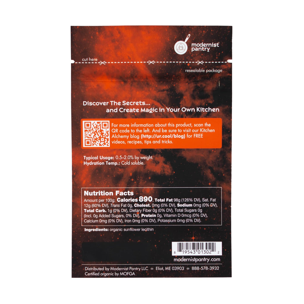 Modernist Pantry Organic Sunflower Lecithin Powder - 50g - image 3