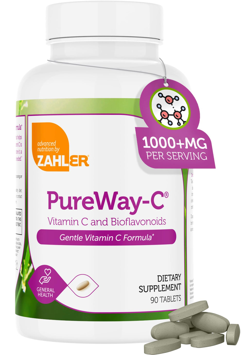 Zahler Vitamin C 1000mg - Vitamin C Capsules 1000mg