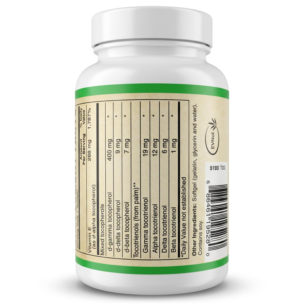 AlchePharma Perfect E - Patented EVNol® Brand tocotrienols Full