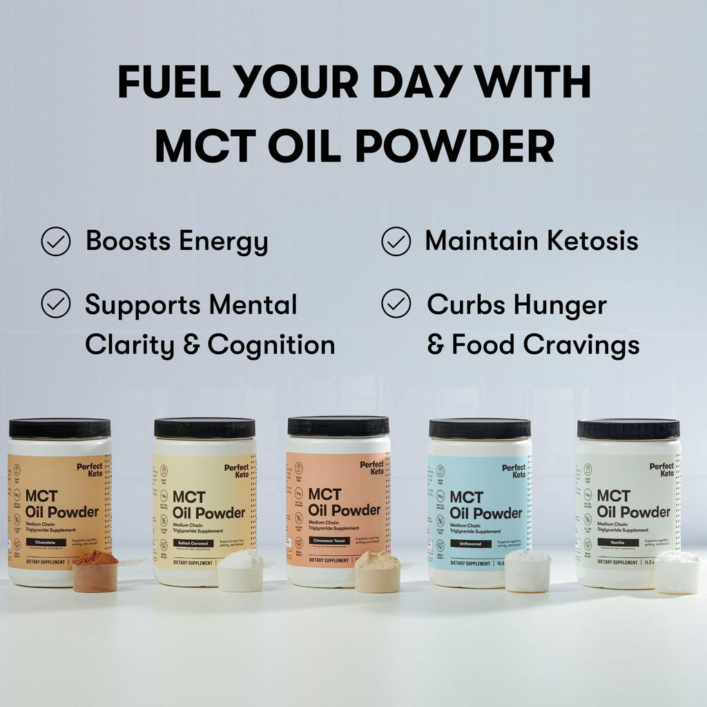 Perfect Keto MCT Oil Supplement Powder, Cinnamon Toast - 30 Servings - image 6
