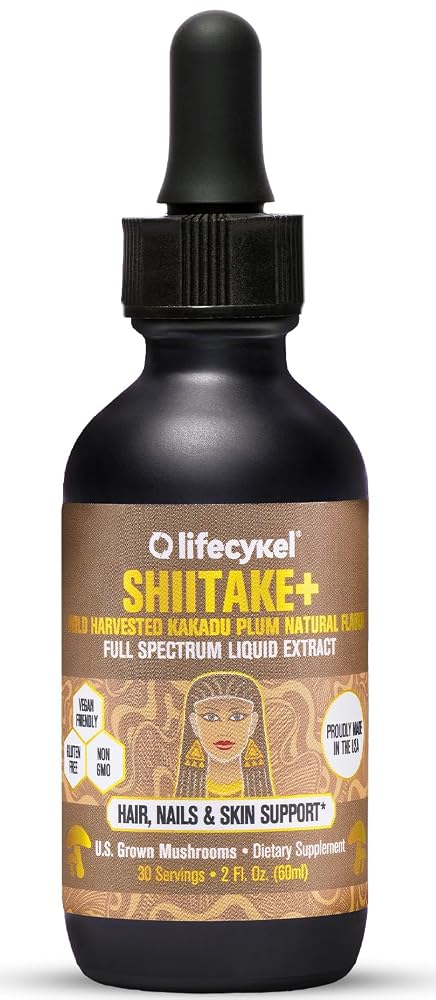 Life Cykel Shiitake Mushroom Extract with Kakadu Plum - 2 Fl Oz