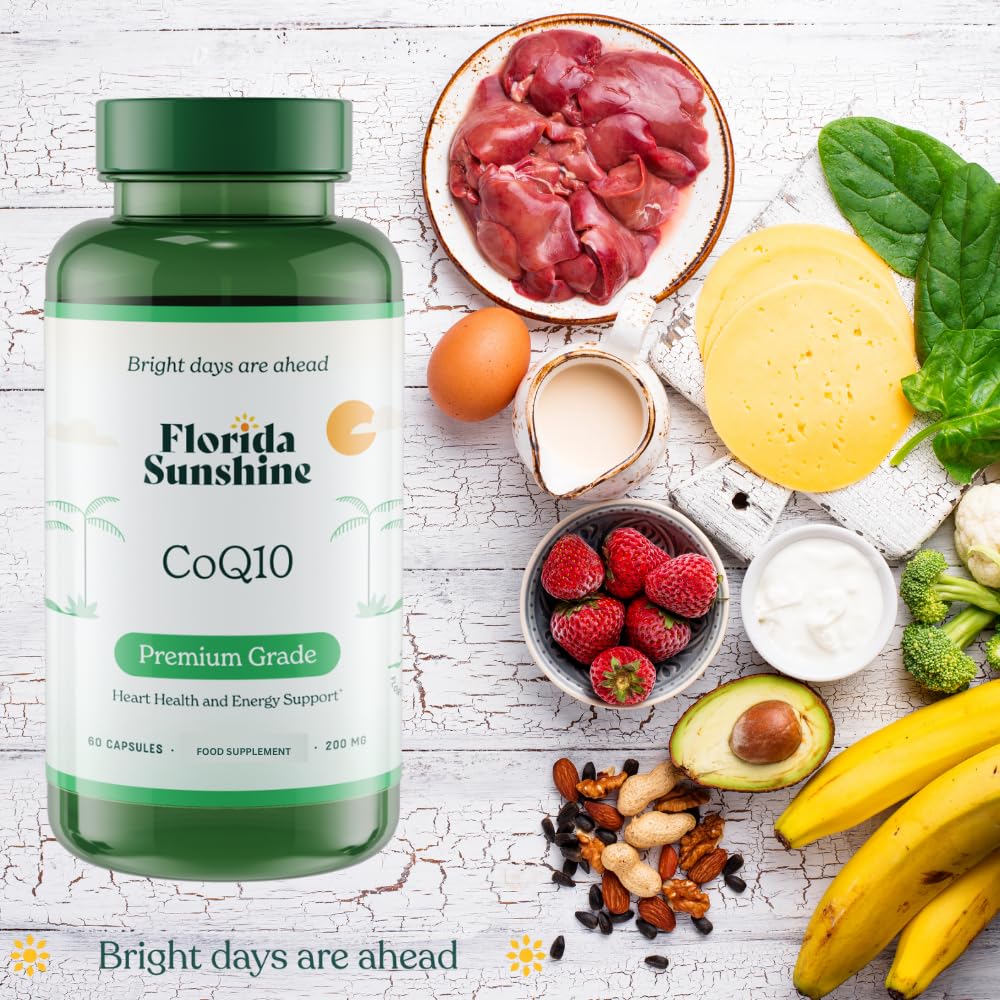 Florida Sunshine CoQ10 200mg - 60 Capsules - image 2