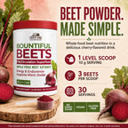 Country Farms Bountiful Beets Powder for Circulation - 30 Servings - image 2