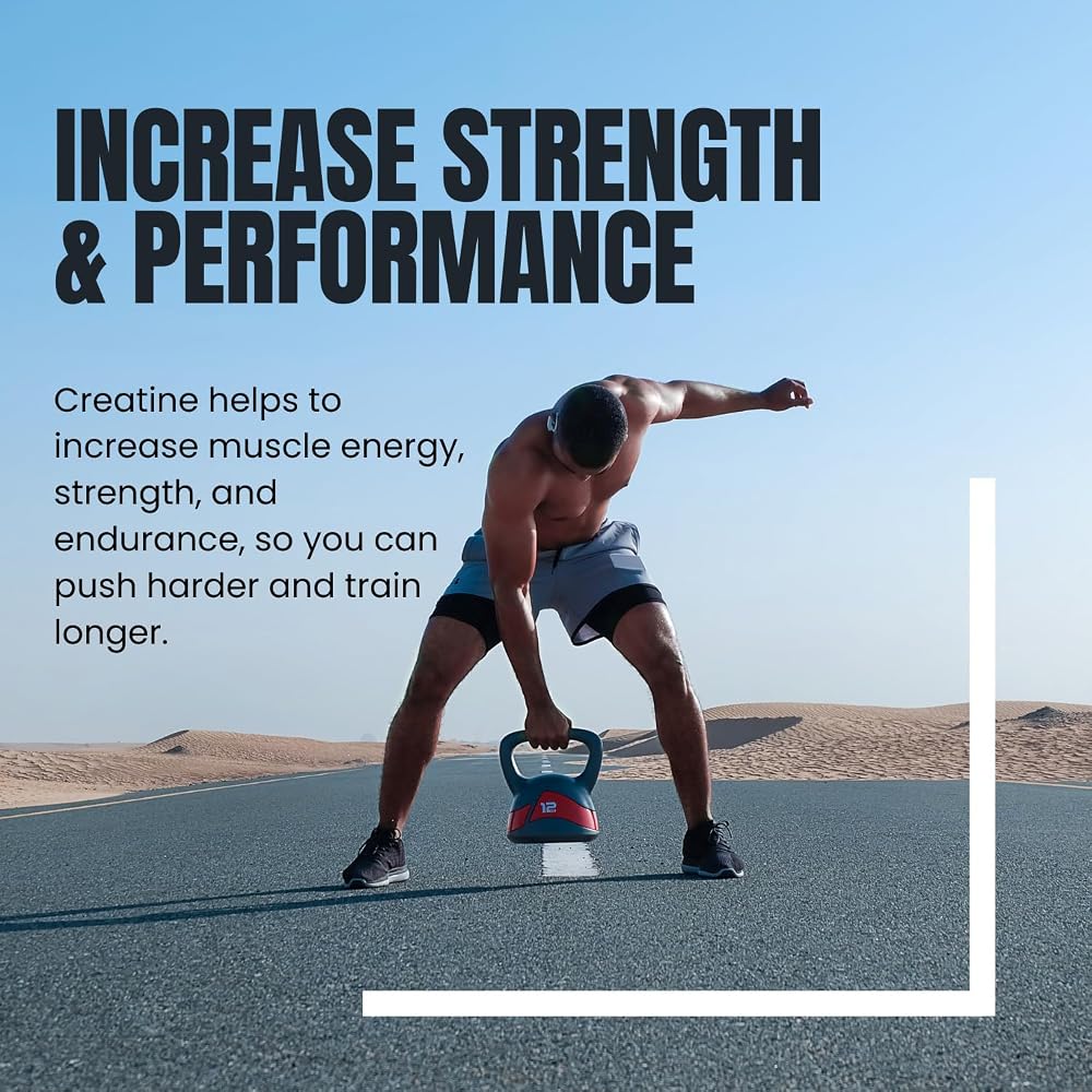 Nature4U Micronized Creatine Monohydrate Powder - 100 Servings - image 5