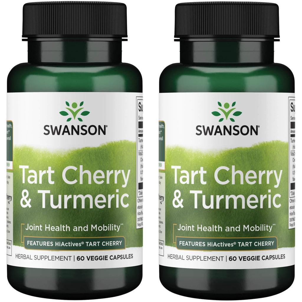 Swanson Hiactives Tart Cherry & Turmeric